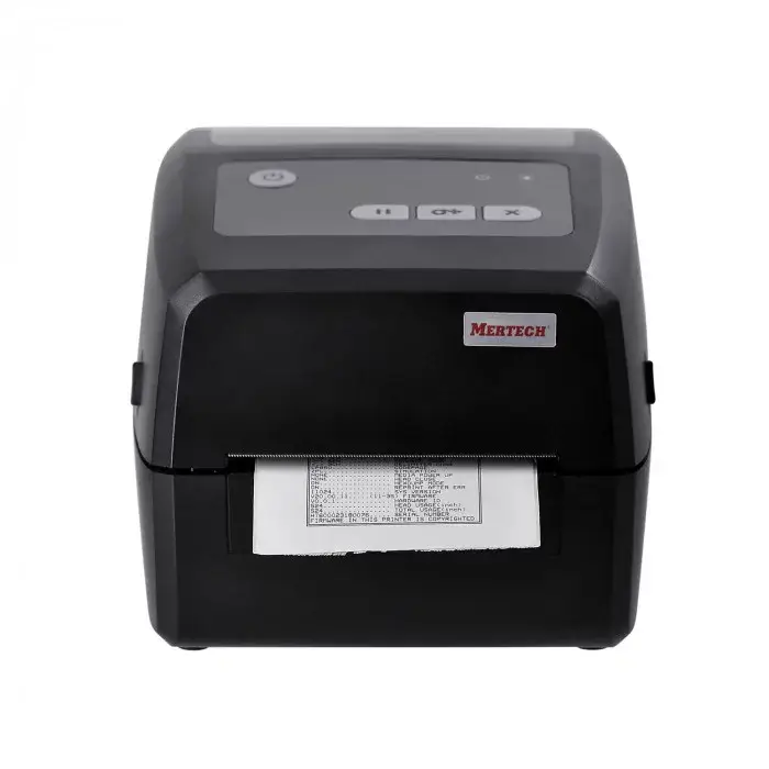 Термотрансферный принтер этикеток MERTECH HT600 (Ethernet, RS232, USB) чек Термотрансферный принтер этикеток MERTECH HT600 (Ethernet, RS232, USB) чек