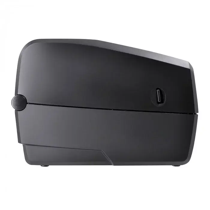 Термотрансферный принтер этикеток MERTECH HT600 (Ethernet, RS232, USB) сбоку Термотрансферный принтер этикеток MERTECH HT600 (Ethernet, RS232, USB) сбоку