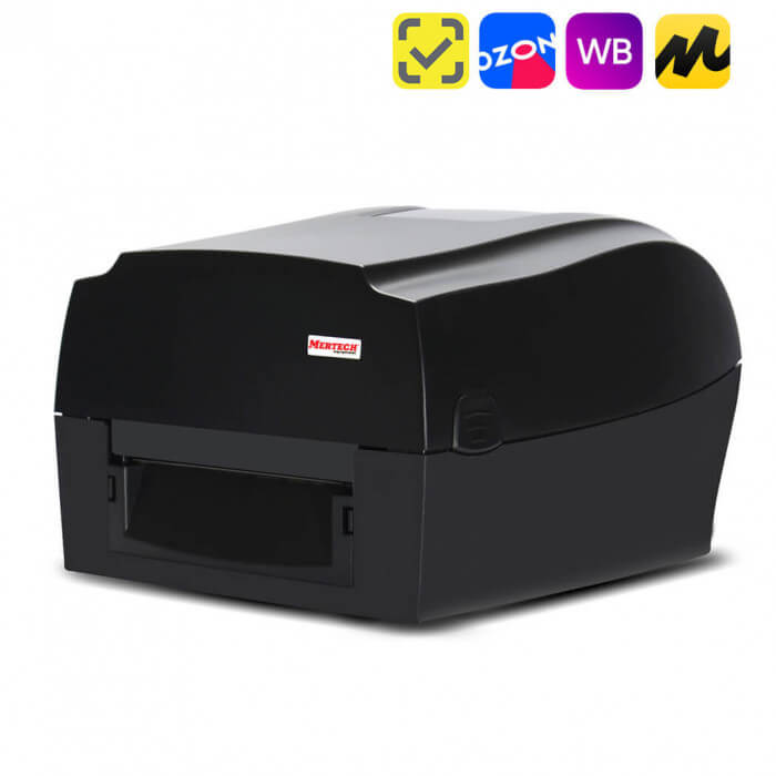 Термотрансферный принтер этикеток MERTECH TLP300 TERRA NOVA (300 DPI) USB, RS232, Ethernet Black Термотрансферный принтер этикеток MERTECH TLP300 TERRA NOVA (300 DPI) USB, RS232, Ethernet Black